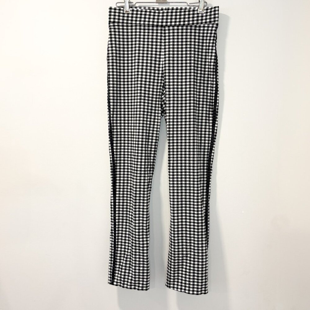 Joseph Ribkoff‎ Checkered Ankle Pants Size US 8 Dark Academic Classic Preppy